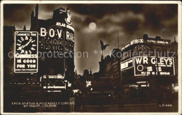 11777609 London Eros Statue And Piccadilly Circus By Night - Autres & Non Classés