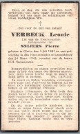 Bidprentje Olmen - Verbeck Leonie (1887-1943) - Andachtsbilder