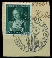 DEUTSCHES REICH 1939 Nr 700 Zentrisch Gestempelt Briefstück X8B021E - Usados