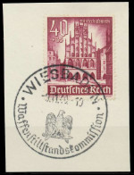 DEUTSCHES REICH 1940 Nr 759 Zentrisch Gestempelt Briefstück X8B03CE - Gebruikt