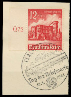 DEUTSCHES REICH 1940 Nr 756 Zentrisch Gestempelt Briefstück X8B03E6 - Used Stamps