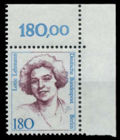 BERLIN DS FRAUEN Nr 844 Postfrisch ECKE-ORE X8D9A96 - Unused Stamps