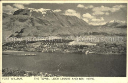 11777529 Fort William Lochaber Panorama Town Loch Linnhe And Ben Nevis Mountain  - Andere & Zonder Classificatie