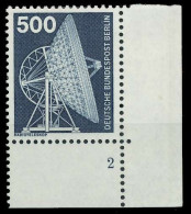 BERLIN DS INDUSTRIE U. TECHNIK Nr 507 Postfrisch FORMNU X8E26B2 - Unused Stamps