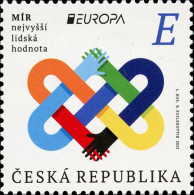 ** 1202 Czech Republic EUROPA 2023 PEACE - Ungebraucht