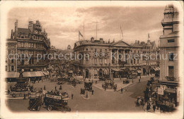 11777504 London Piccadilly Circus Monument Bus Automobil - Sonstige & Ohne Zuordnung