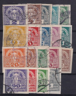 AUSTRIA 1920/21 - Canceled - ANK 293-311 - Oblitérés