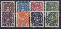 AUSTRIA 1922/24 - MNH - ANK 398-405 - Nuevos