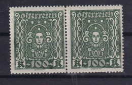 AUSTRIA 1922/24 - MNH - ANK 401a I - Pair! - Nuevos