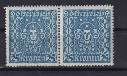 AUSTRIA 1922/24 - MNH - ANK 401a II - Pair! - Ungebraucht