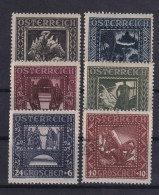 AUSTRIA 1926 - MNH/canceled (493A) - ANK 488A-493A - Unused Stamps