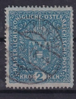 AUSTRIA 1917 - Canceled - ANK 204z I - Usados