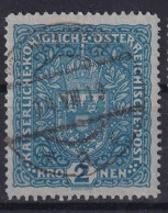 AUSTRIA 1917 - Canceled - ANK 204z I - Used Stamps