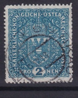 AUSTRIA 1917/19 - Canceled - ANK 208a A - Usados