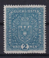 AUSTRIA 1917/19 - MNH - ANK 208a A - Nuovi