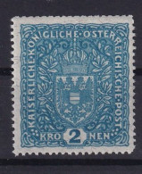 AUSTRIA 1917/19 - MNH - ANK 208a A - Unused Stamps