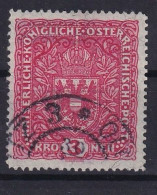 AUSTRIA 1917/19 - Canceled - ANK 209 II - Usados