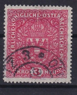 AUSTRIA 1917/19 - Canceled - ANK 209 II - Used Stamps