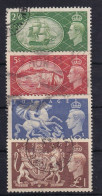 GREAT BRITAIN 1951 - Canceled- Sc# 286-289 - Oblitérés