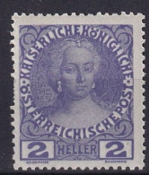 AUSTRIA 1908 - MNH - ANK 140 - Nuovi
