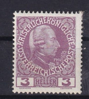 AUSTRIA 1908 - MLH - ANK 141 - Ongebruikt