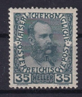 AUSTRIA 1908 - MNH - ANK 149 - Unused Stamps