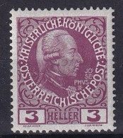 AUSTRIA 1908 - MNH - ANK 141 - Unused Stamps