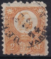 HUNGARY 1871 - Canceled - Sc# 7 - Usati