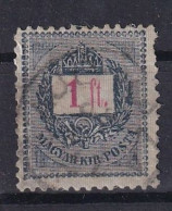 HUNGARY 1888/98 - Canceled - Sc# 34 - Usati