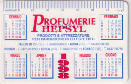 Calendarietto - Profumeria Hepsyl - Anno 1998 - Small : 1991-00