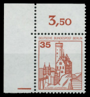 BERLIN DS BURGEN U. SCHLÖSSER Nr 673 Postfrisch ECKE-OL X8E2A26 - Unused Stamps
