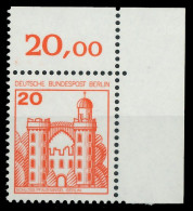 BERLIN DS BURGEN U. SCHLÖSSER Nr 533 Postfrisch ECKE-OR X8E2A2E - Unused Stamps