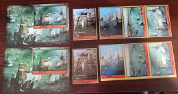 O) AJMAN - IMPERFORATED AND PERFORATED, UNITED ARAB EMIRATES, PAINTING - ART. BOATS - SHIPS, MNH - Ajman