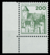 BERLIN DS BURGEN U. SCHLÖSSER Nr 540 Postfrisch ECKE-UL X8E81C6 - Unused Stamps