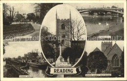 11777470 Reading Forbury Gardens Bridge Church Sonning Lock Excel Series Reading - Otros & Sin Clasificación