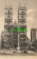 R590730 London. Westminster Abbey. West Front. No. 45 - Otros & Sin Clasificación