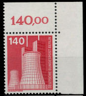 BERLIN DS INDUSTRIE U. TECHNIK Nr 504 Postfrisch ECKE-O X8E88DA - Unused Stamps