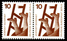 BERLIN DS UNFALLV Nr 403 Postfrisch WAAGR PAAR S93B03E - Unused Stamps