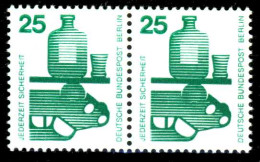 BERLIN DS UNFALLV Nr 405 Postfrisch WAAGR PAAR S93B046 - Unused Stamps