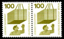 BERLIN DS UNFALLV Nr 410 Postfrisch WAAGR PAAR S93B05A - Unused Stamps