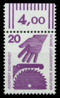 BERLIN DS UNFALLV Nr 404 Postfrisch ORA X8ED30E - Unused Stamps