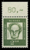 BERLIN DS BED. DEUT. Nr 213 Postfrisch ORA X8ED41E - Ungebraucht