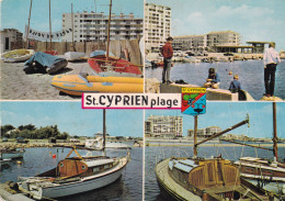 66, Saint Cyprien Plage, Divers Aspects Du Port - Saint Cyprien