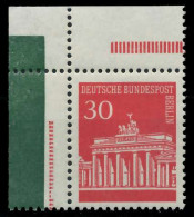 BERLIN DS BRAND. TOR Nr 288PG Postfrisch ECKE-OLI X8ED61E - Unused Stamps