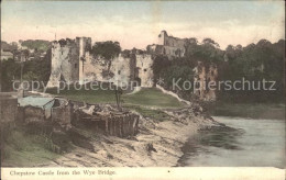 11777356 Chepstow Castle Ruins View From The Wye Bridge Monmouthshire - Andere & Zonder Classificatie