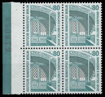 BERLIN DS SEHENSWÜRDIGKEITEN Nr 796 Postfrisch VIERERBL X8F1656 - Unused Stamps