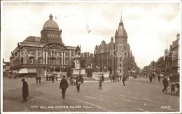 11777331 Hull UK City Hall And Victoria Square Valentine's Post Card York - Other & Unclassified