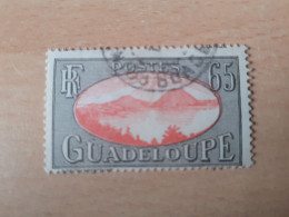 TIMBRE   GUADELOUPE       N  111     COTE  0,75   EUROS  OBLITERE - Usados