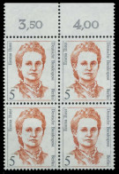 BERLIN DS FRAUEN Nr 833 Postfrisch VIERERBLOCK ORA X8F917E - Unused Stamps