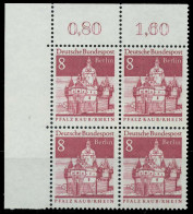 BERLIN DS D-BAUW. 2 Nr 271 Postfrisch VIERERBLOCK ECKE- X8F92B6 - Unused Stamps